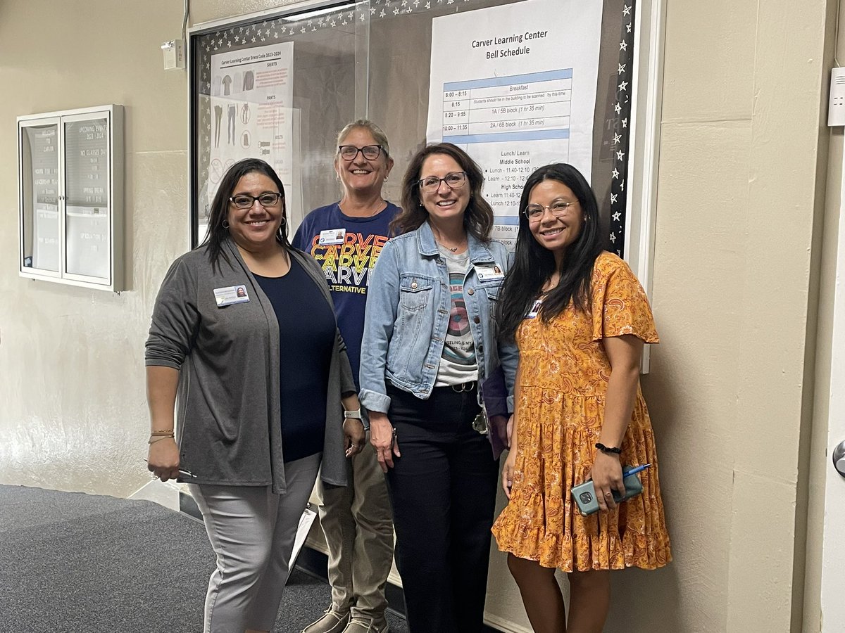 Carver’s Open House gave our team an opportunity to share the many ways we are supporting students and their families on our campus. We ❤️ our kids! <a href="/SanAngeloISD/">San Angelo ISD</a> #differencemakers #AlternativeEd