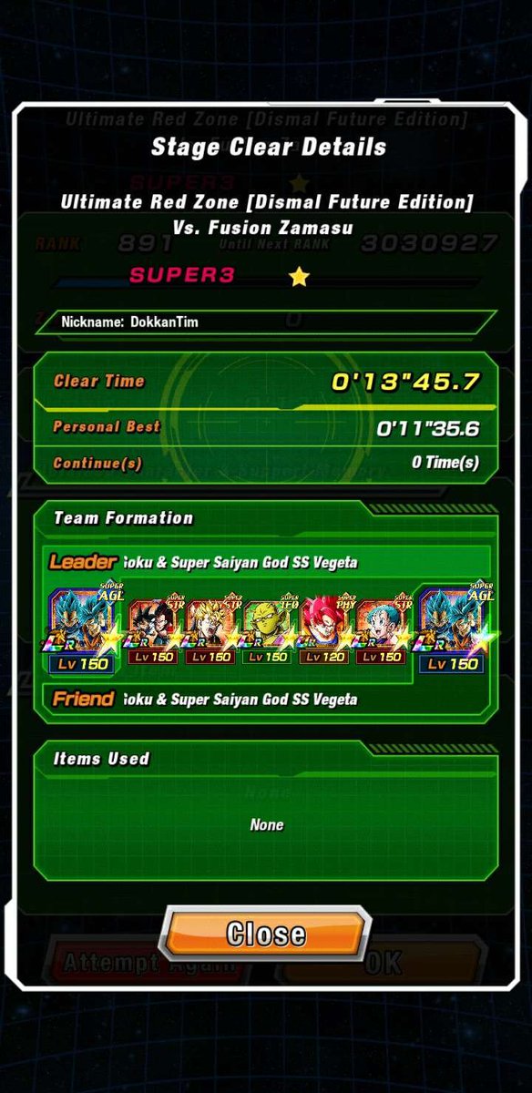 timvegito's tweet photo. No Item Run Red Zone Fusion Zamasu!

its too easy with vegito bro https://t.co/PQDu8JJalP