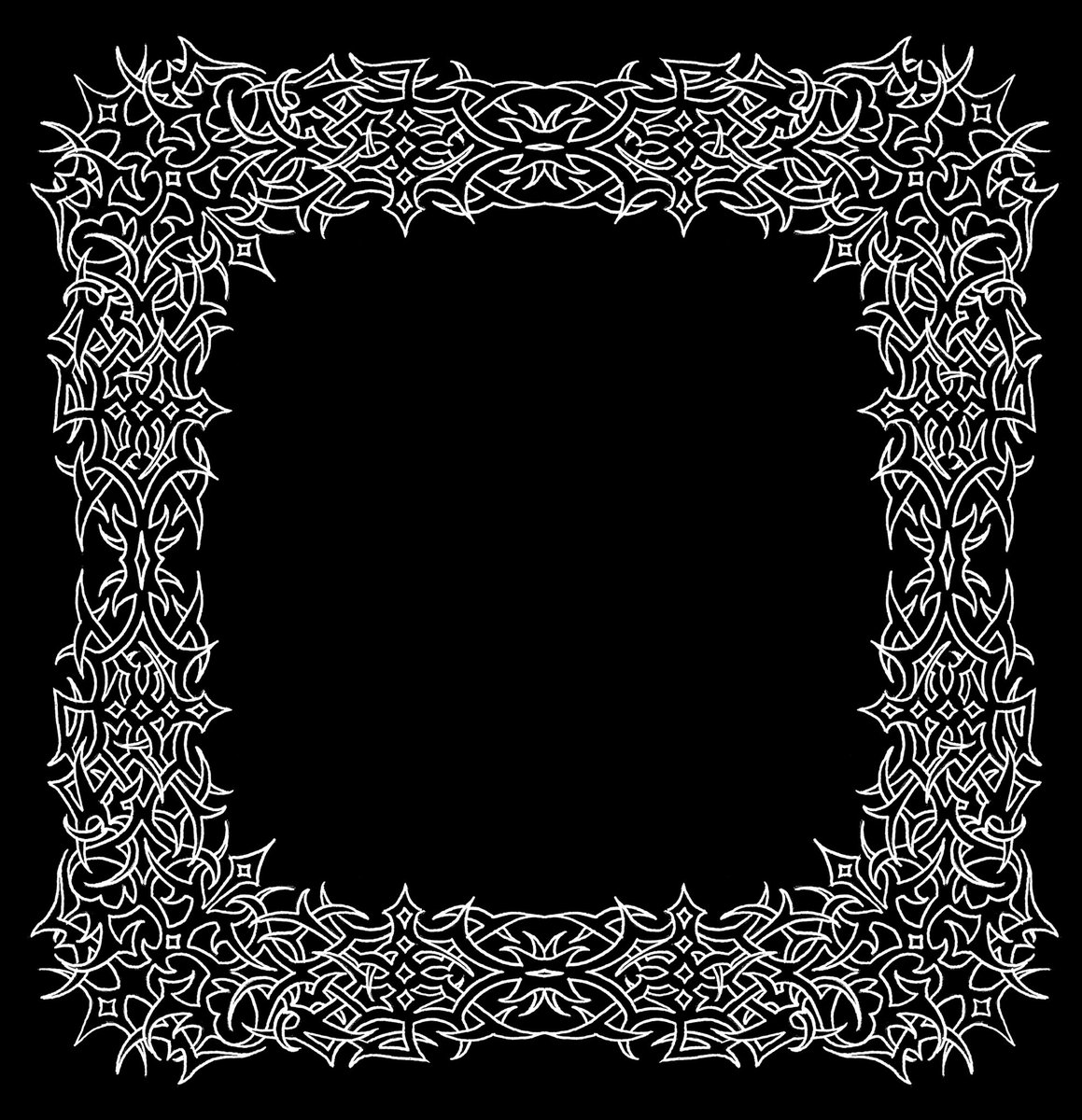 ReignRotting's tweet image. BLACK METAL BORDER FOR SALE!

DM me here or on Instagram to buy this design.