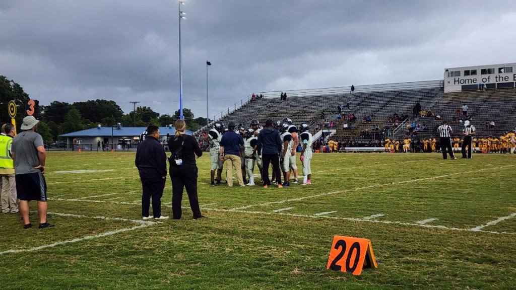 JolliffMiddle's tweet photo. “The Battle of the 23321” concluded this evening with @jmsjagsfootball taking on the @wbmbruins! The jags showed determination &amp; the ability to P.R.E.S.S. on! 🏈 next game is next Wednesday against @indianrivermid1 at WBH @ 5:30p! 

#gritonthegridiron #GameOnJags #footballseason https://t.co/hx8mAPpsrt