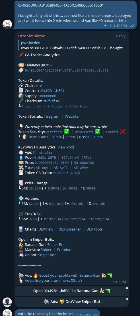 Have been playing with some new tools.  Most of them provide too much noise.  

I also don't like buying secondary -- I'm just spoiled and don't like people having better entries than me. I've been working on breaking this habit though.

Today I managed to catch $KEYS ~40k to