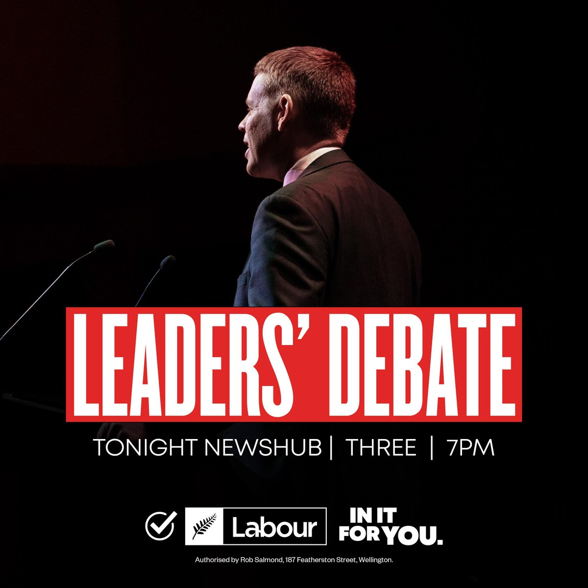 See you tonight at 7pm! #partyvotelabour #initforyou