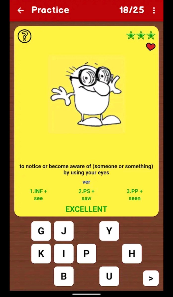 KLEAN YANG SUSAH NGAPALIN VERB 1, 2, 3 MENDING CEPETAN DOWNLOAD APP INI, SOAPNYA DIA BAGUSSS BATT BUAT KITA INGAT VERB 1, 2, 3 LEBIH GAMPANG + ADA GAMESNYA LAGI! SERU! 😍🫰✨️