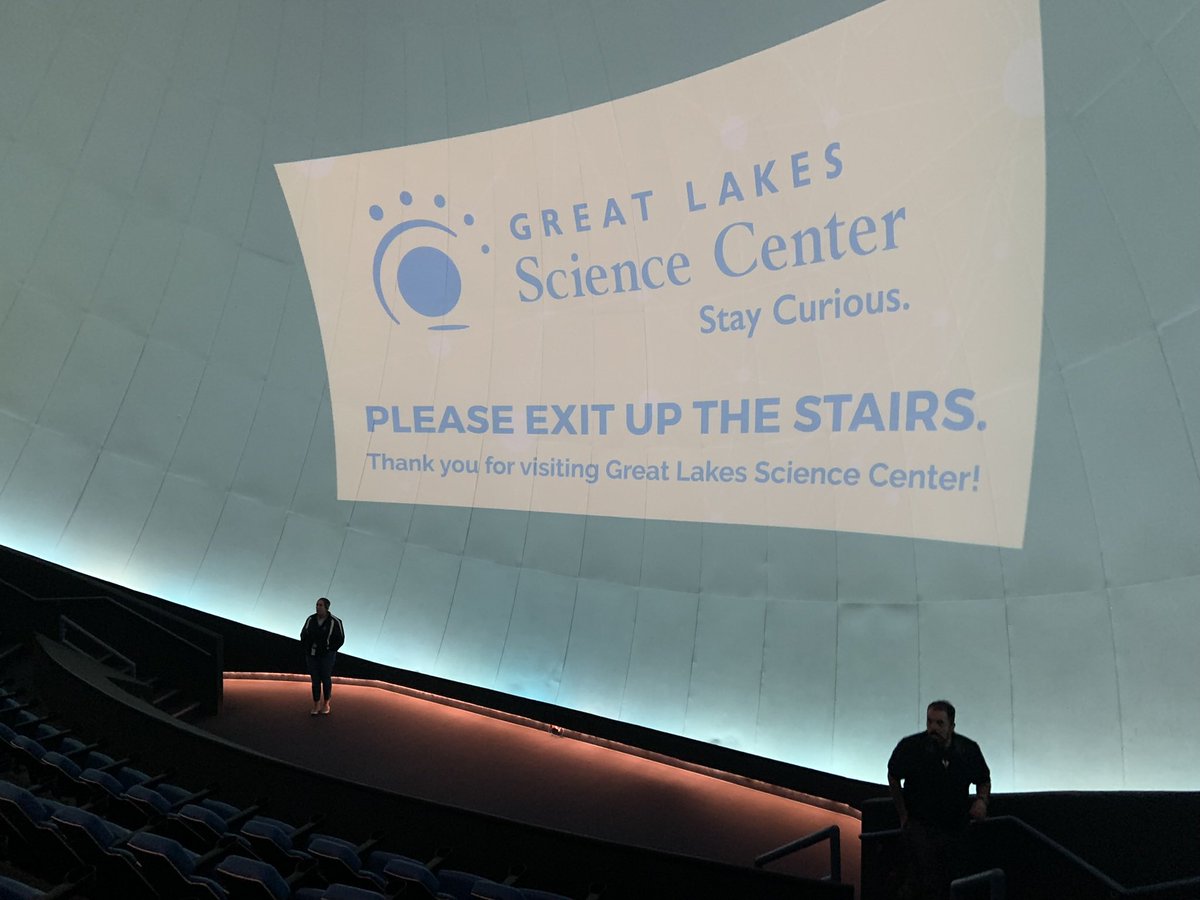 mc2stemglsc's tweet photo. Our students got to see an IMAX movie on Antarctic dinosaurs recently… One of the many perks of being a high school inside @GLScienceCtr! https://t.co/xhDWWhAQAl