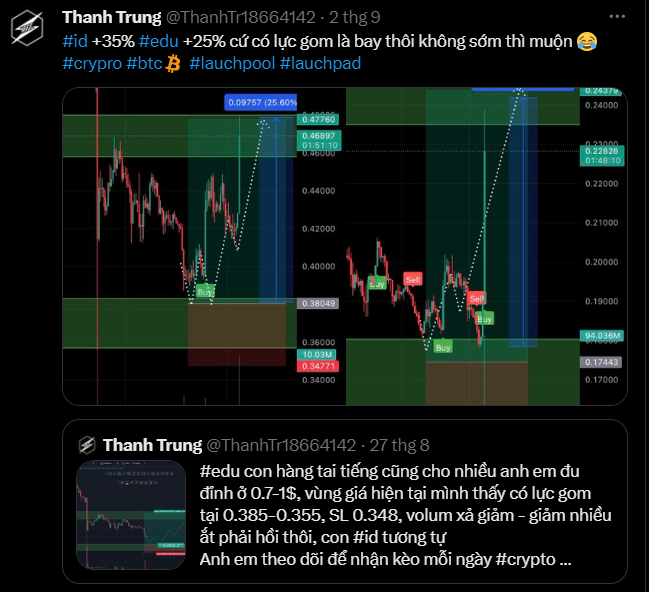 ThanhTr18664142's tweet photo. Một tháng tham gia cộng đồng cho ae được 29 kèo
21 kèo win 15-25%  4 kèo SL-5% 4 kèo ở entry
#MONG 3 Kèo 25-60%
#SUI #CYBER 4 Kèo 25%  SL1
#ARB #OP 3 Kèo 15% SL1
#ID #EDU #HFT 3 kèo 15-25%
Biên độ lợi nhuận ít vì hiện tại chỉ có song hồi, chơi theo từng bối cảnh… https://t.co/PDKDYyiee0