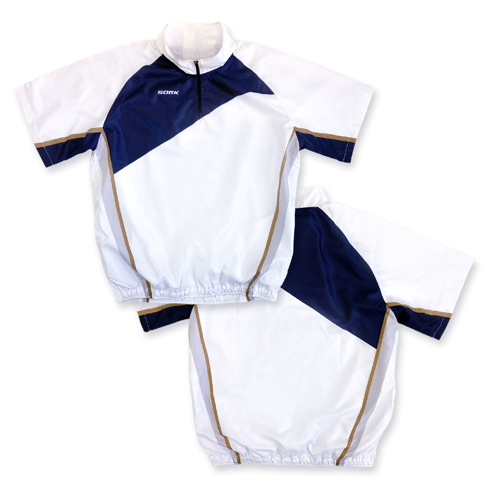 bb_sork's tweet photo. ■PERSONAL WEAR

胸元に大きく切替デザインをプリントしたシンプルかつインパクトの強いハーフジップジャケット✨⚾
練習でも大活躍間違いなしの1枚！

SBSKPS002
PRICE：￥4,600 (税込)
URL：https://t.co/E1hGMqauzt
#sork

#sorkbasebal
#ソーク
#野球
#野球ウェア
#パーソナルウェア https://t.co/KEEGI51MeN