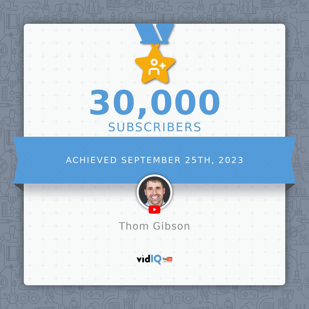 The last YouTube video I uploaded to my edu-channel was Sept 2021.

Had about 11k subscribers at the time.

Since then several of my classroom management videos have taken off.

I just hit 30,000 subscribers.

Pretty crazy to watch it passively grow from videos I made years ago!