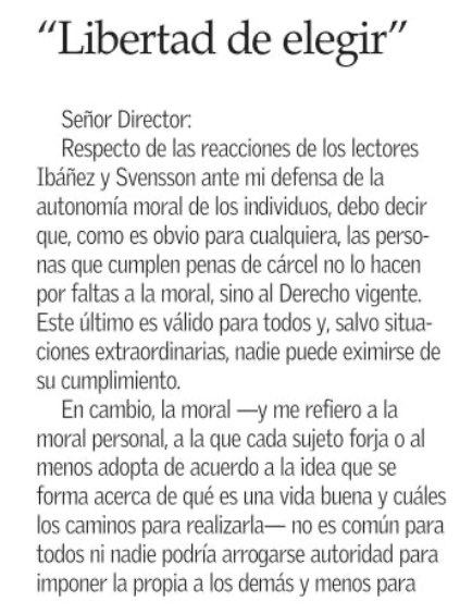 LLeguleya's tweet photo. Carta al director del profesor Agustín Squella: https://t.co/8vwrTMgXmi