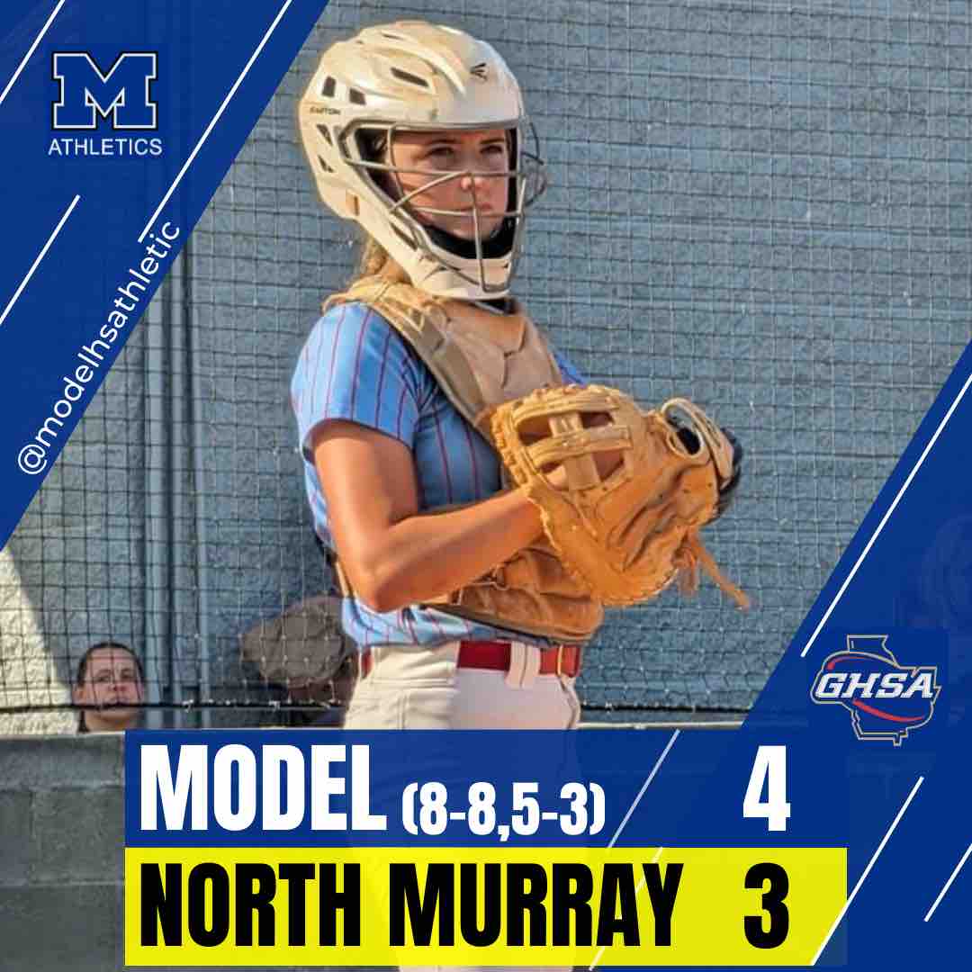 Softball gets another big region win to improve to 8-8 overall and 5-3 in the region. Katie Johnston and Sadie Raughton both hit home runs today. Great job girls! 😈🔱💙🤍🖤
#hornsup 
#forksup