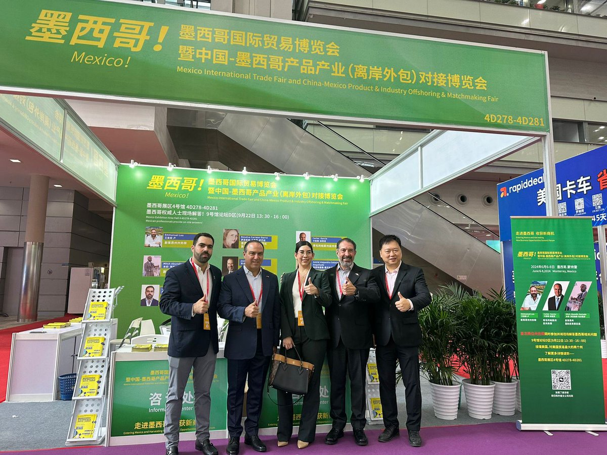 Es un honor participar como exponente en el "México Forum" en Shenzhen, China. 
Es un gusto presentar a importantes empresas chinas las ventajas que ofrece el noreste de México, en conectividad y logística para el comercio exterior. 
Tamaulipas puerta a América del Norte.