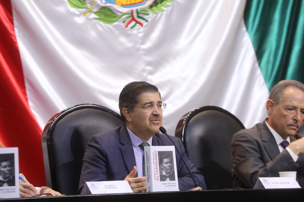 Como integrante del Consejo Editorial de la Cámara de <a href="/Mx_Diputados/">H. Cámara de Diputados</a>, presentamos el libro: “Ignacio Manuel Altamirano. Obra política y literaria"; la edición reúne obras de este prolífico escritor, a fin de que se encuentre al alcance de nuevas generaciones.

<a href="/AntorchaOficial/">Movimiento Antorchista Nacional</a>