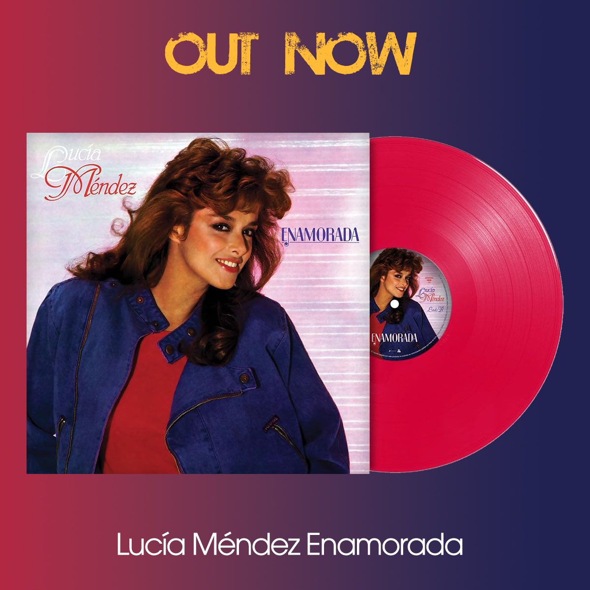 Lucia Mendez Enamorada Vinyl LP [2023][Rojo] adquiere esta pieza de colección en almarazrecords.com/products/19658… #enamorada #luciamendez #vinyl #coleccion ❤️❤️❤️