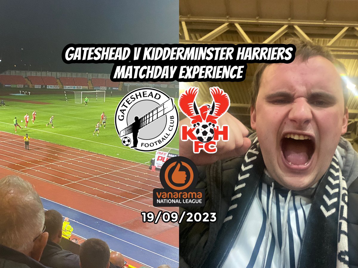 Season ticket duty tonight as Gateshead took on Kidderminster Harriers

#WorClub #KHFC #TheVanarama <a href="/Heed_Army/">Heed Army</a> <a href="/tomhwilliams23/">tomhwilliams23</a> <a href="/HCfootball01/">HC</a> <a href="/MTCPODCAST/">Milk the Cow Podcast</a> <a href="/Non_LeagueNE/">Non-League North East</a> @raineyjr89 <a href="/MTCPODCAST/">Milk the Cow Podcast</a> 

youtu.be/2Rpz1u0jRhw?si…