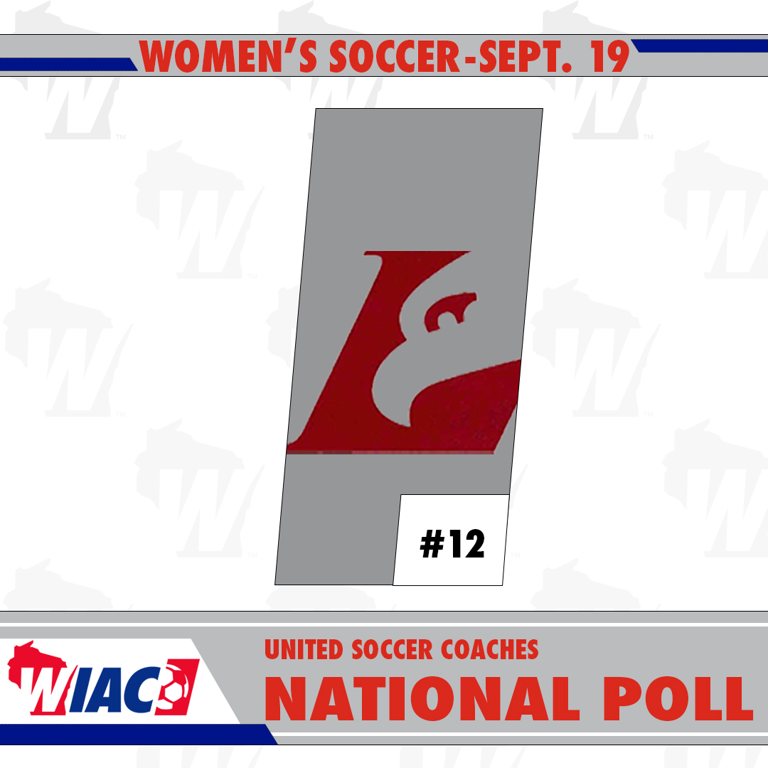 wiacsports's tweet photo. #WIACSOC | @UWLAthletics moved up a spot in this week's United Soccer Coaches National Poll! ⚽️🥅

#ExcellenceInAction
#d3soc https://t.co/pAuGY0fpbm