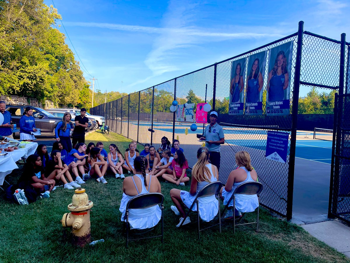 Girls Tennis sweeps Roger Bacon on Senior Night to improve to 8-0 in the Miami Valley Conference!

Congratulations to our senior tennis players Sadie, Grace and Laura!

#GoKnights