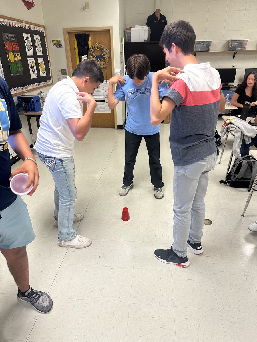 Great way to welcome new members to this year’s BPA chapter, with ice breakers! <a href="/Pride_Mustangs/">Pedro Alvarez, Jr.</a> <a href="/McAllenISDCTE/">McAllen ISD CTE</a>