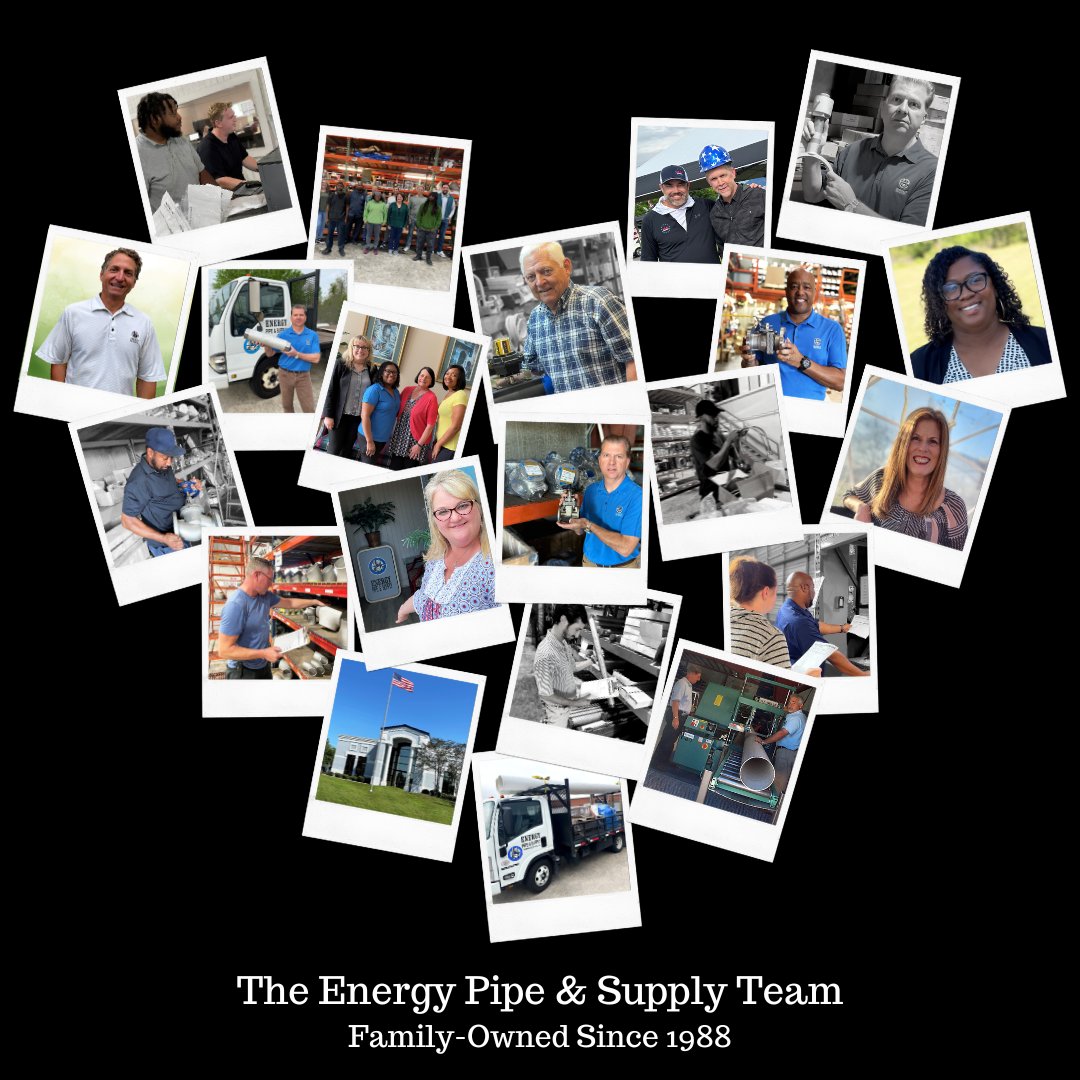 energy_pipe's tweet photo. At Energy Pipe &amp; Supply, our team is part of the family.
#familyowned #pipe #valves #fittings https://t.co/4EjV8SVos3