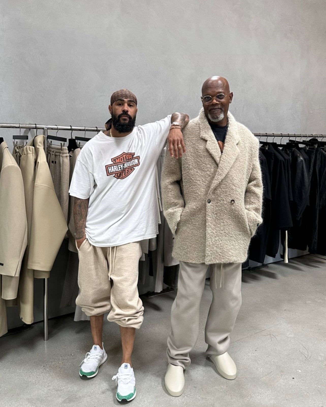 Outlander Magazine on X: Jerry Lorenzo and Samuel L Jackson (2023