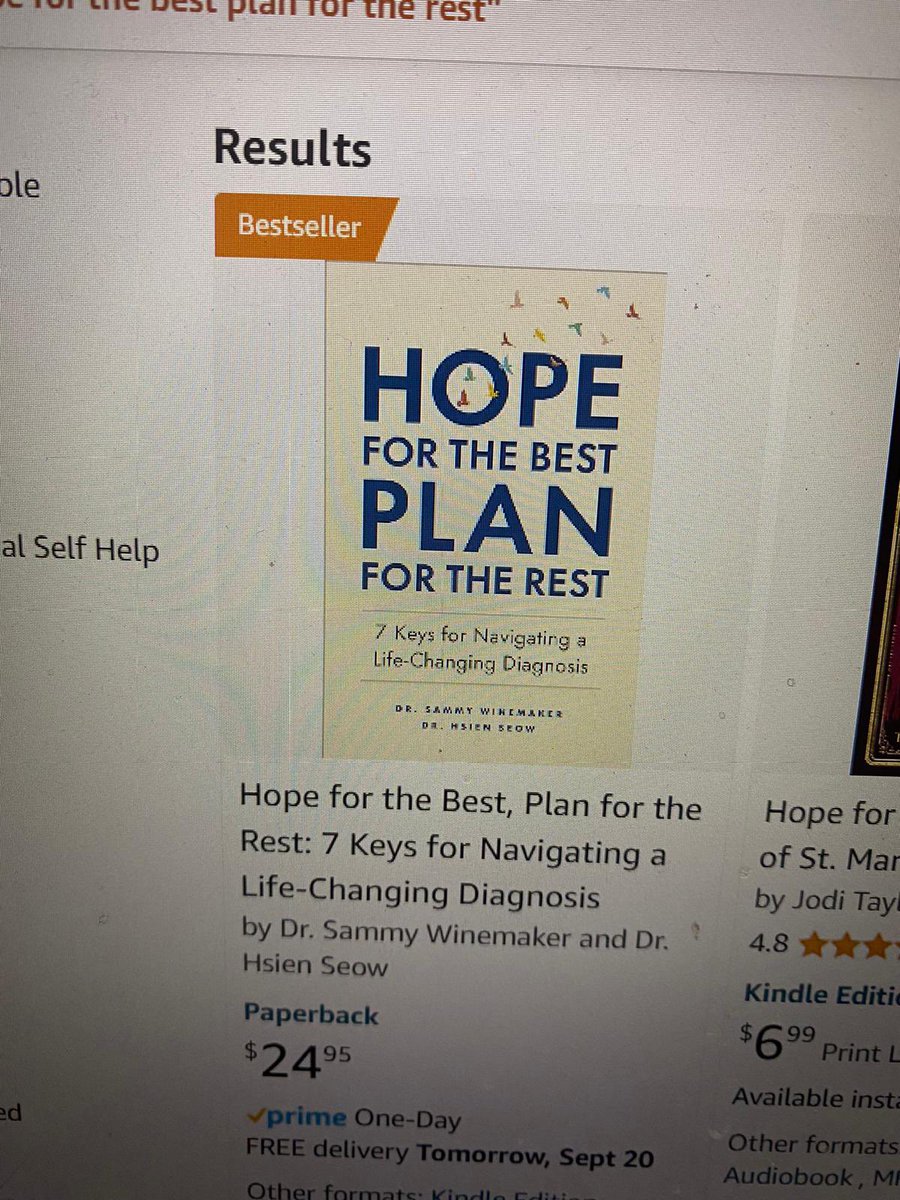 Book launch day! 🙏🏼 to everyone who has supported us in #hopeforthebest. It’s already a best seller on amazon. Buying info here: ow.ly/YE0T50PIpK3!