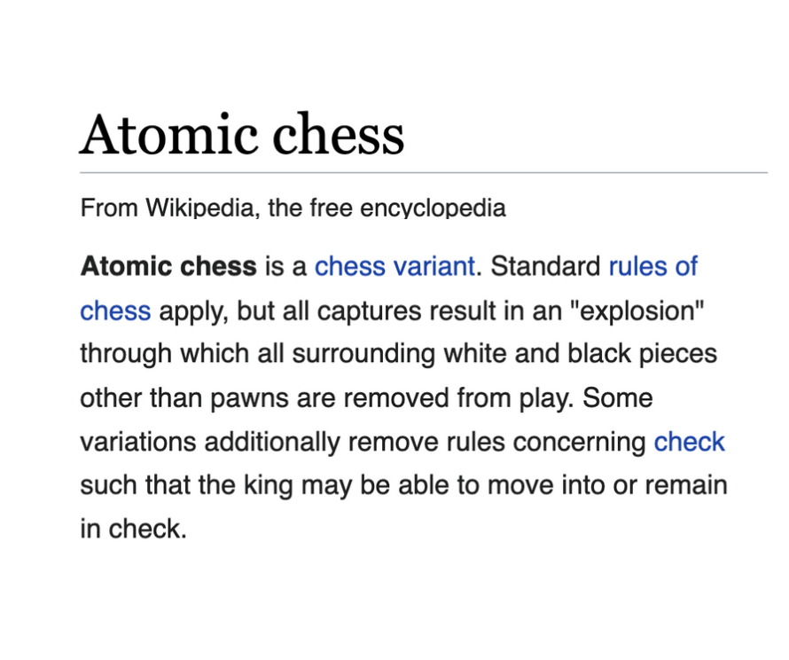 Rules of chess - Wikipedia