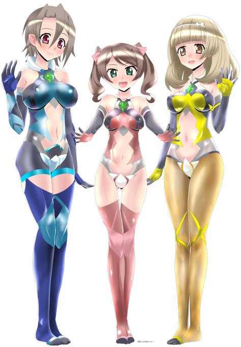 3人の絵って描いてないよなと思ったら
何枚かあったので再掲 