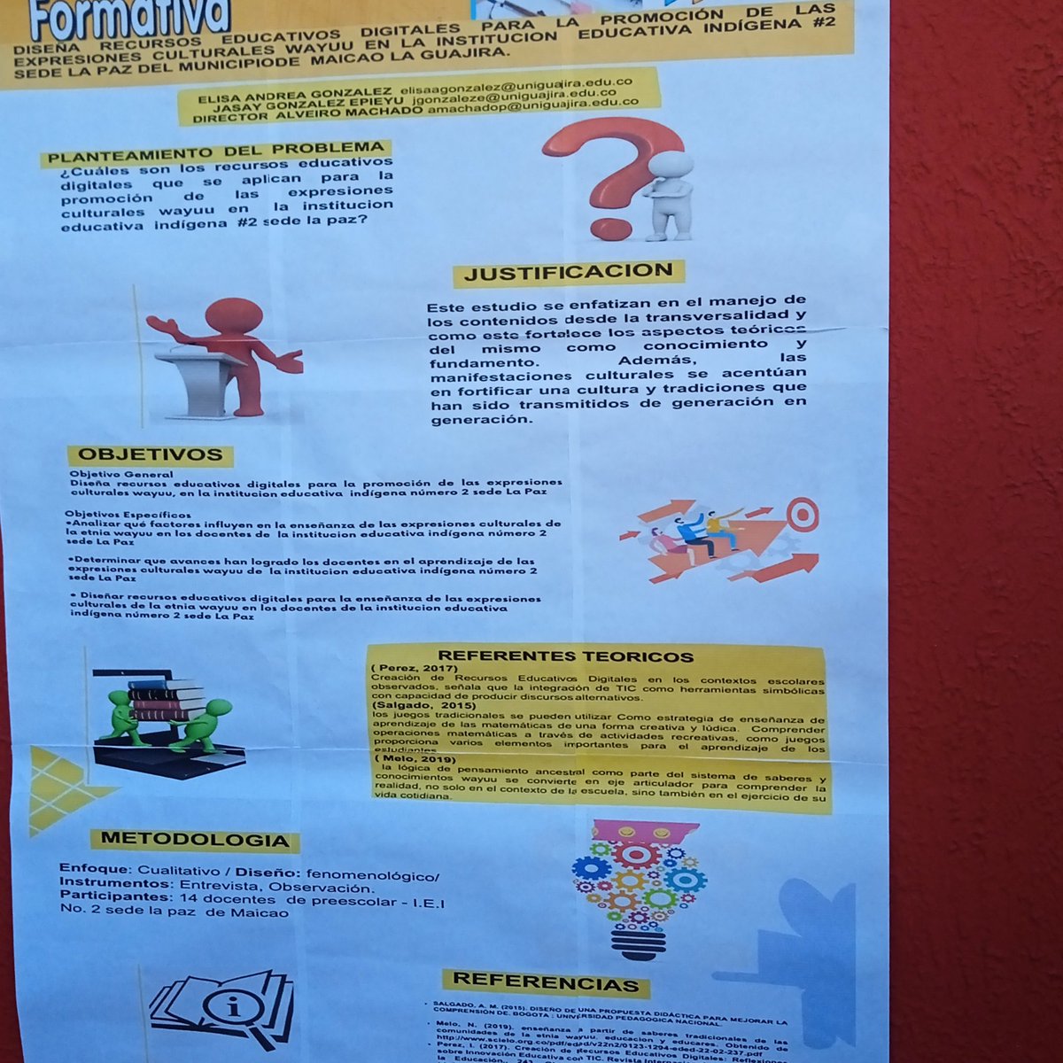 Gabipalmar's tweet photo. Un día diferente en uniguajira ❤️

#UniguajiraMaicao hoy jornada académica y de aprendizajes en #XIISimposioInvestigaciónFormativa 
@jaroldiazc https://t.co/0Ps9vAh0Gu