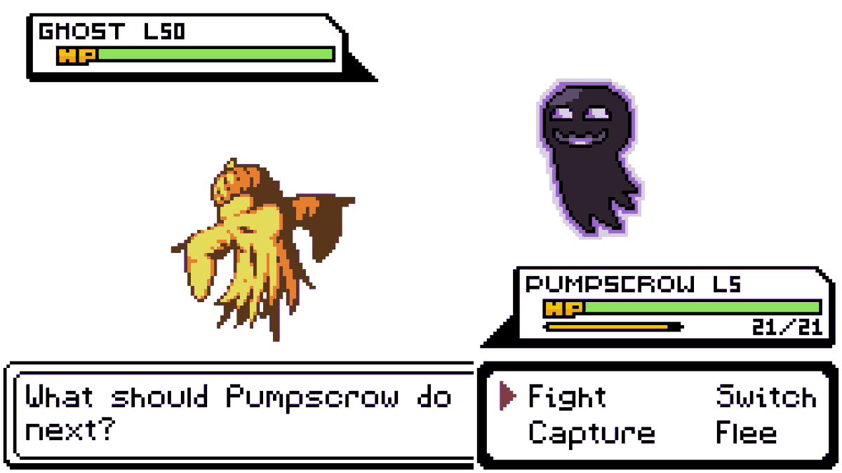 CreepypastaProf's tweet photo. Here's a redesigned Ghost sprite that shouldn't have any copyright issues. #gamedev #MonMae #gamedevelopment #creepypasta https://t.co/p5apDn3ug3