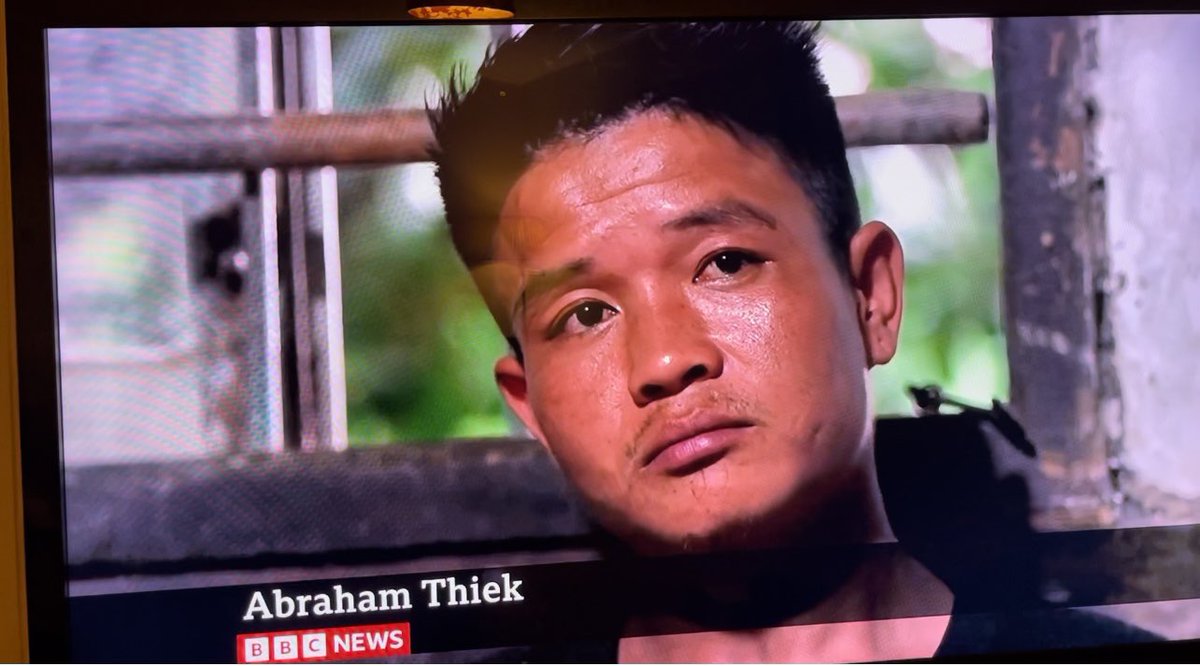 TahchapaBoi's tweet photo. Brother of David Thiek on BBC News tonight. #WeareDavid
#ManipurHorror #ManipurViolence
#kukizo #Kuki_Zo #kuki #KukiZomiHmarMizo https://t.co/LaQTp7ODpe
