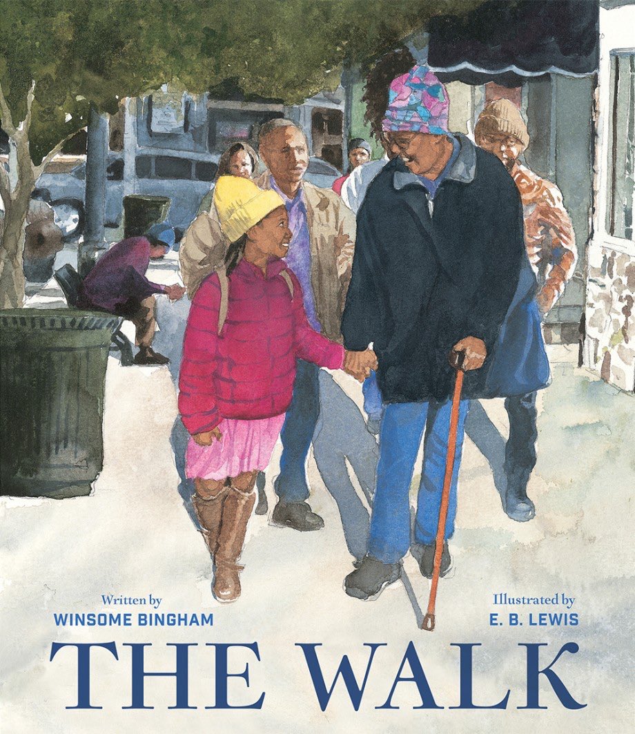 Sept. 19, 2023 KidLitQuoteOfTheDay: My granny is taking me on THE WALK. “Because leaders are not born,” she says. “They’re made through molding and modeling.”--The Walk by Winsome Bingham @ArmyVet5 @iameblewis @abramskids #NationalVoterRegistrationDay #kidlit