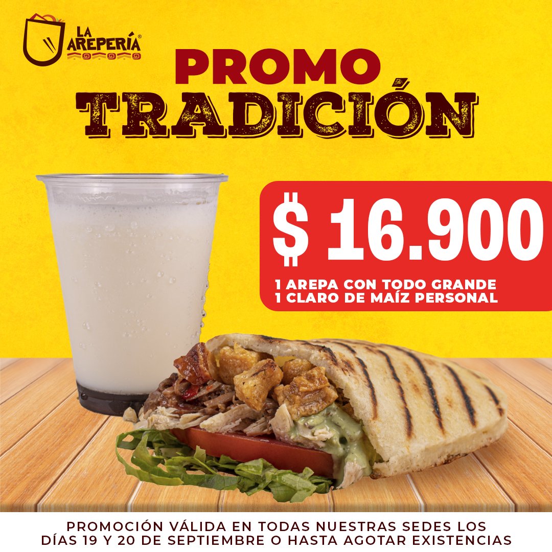 La Arepería tweet media