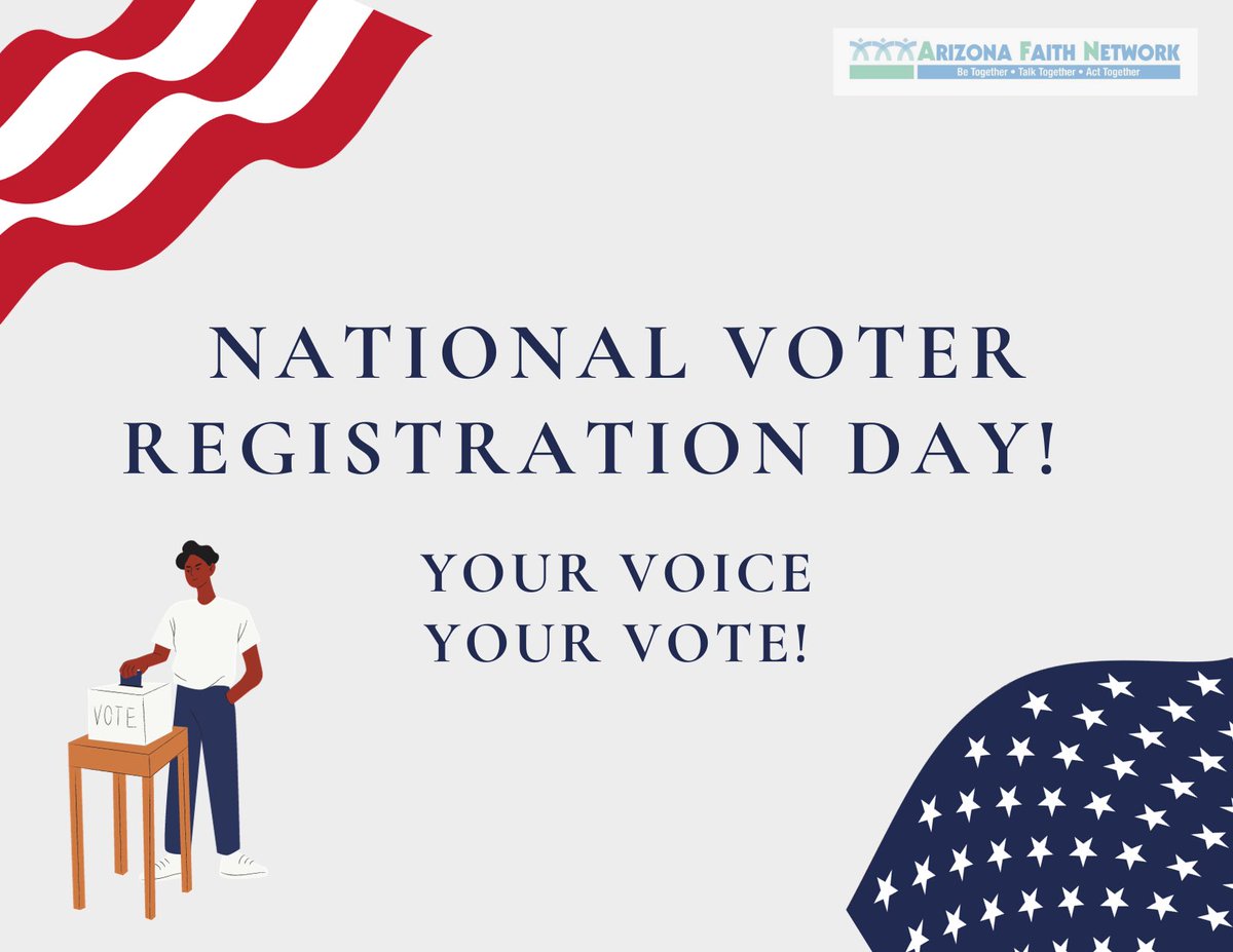 Register to Vote Today! azsos.gov/elections/vote…
