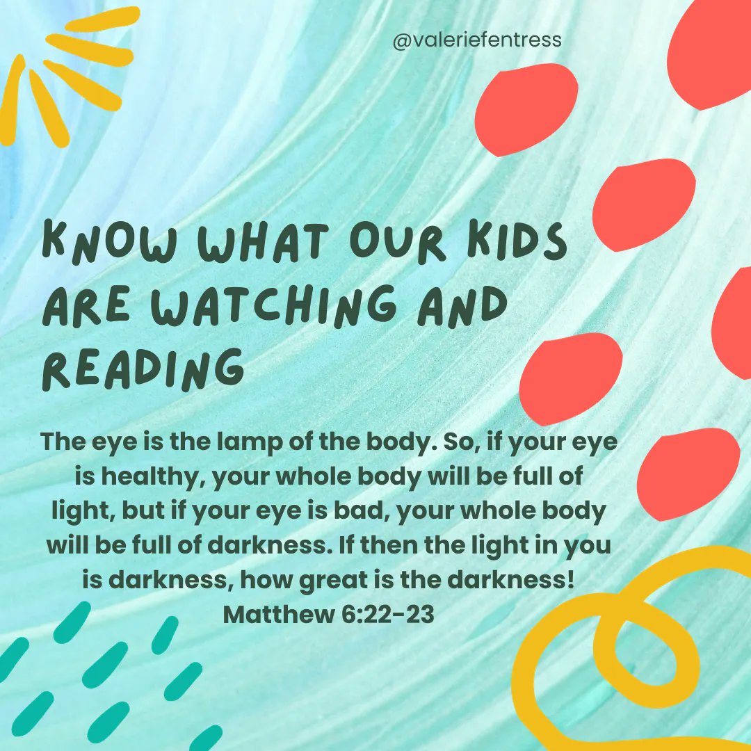 FentressValerie's tweet image. Surround ourselves with God's truth and engage in hard conversations with our kids about the world we live in.

Read more on this week's blog buff.ly/3nccfdY 
#christianparenting #christianmomblog #momblogger #christianmom #christianparents #christianmoms