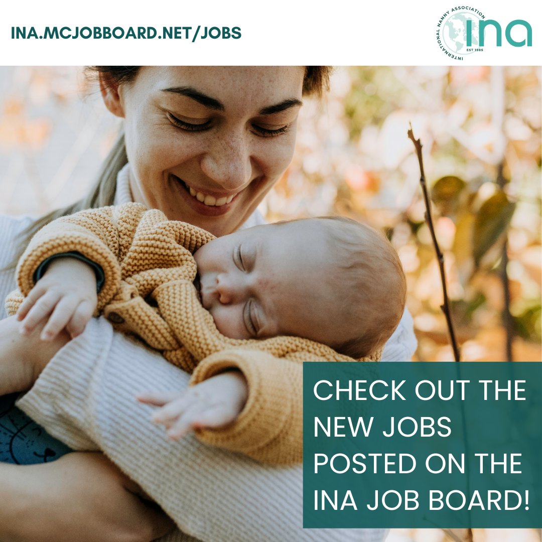 IntlNannyAssoc's tweet photo. Looking for a job! Check out the jobs from INA Agency Members on our Job Board. https://t.co/GzLD7AWY0F
And follow the INA Member Job Page for updates every everyday. https://t.co/8nmWkoI1AP https://t.co/a2buVkn2iu