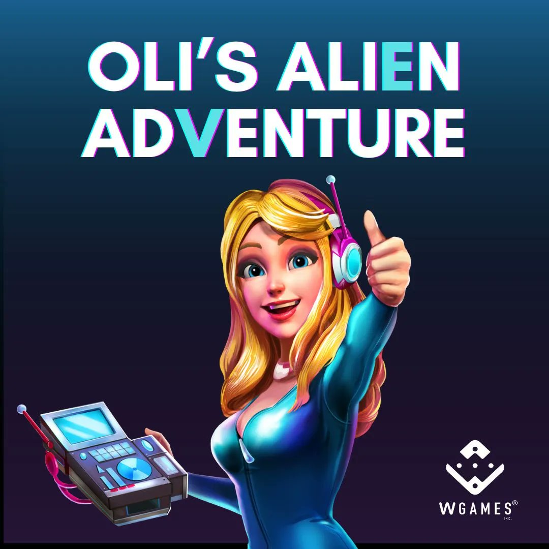 WeAreWGAMES's tweet photo. Awesome news, Neverland Casino fans! 

Today, we officially launched the all-new Journey, Oli's Alien Adventure, with players able to select their preferred difficulty for each: Easy, Medium, or Hard. 🛸 https://t.co/5gcKRmFskO