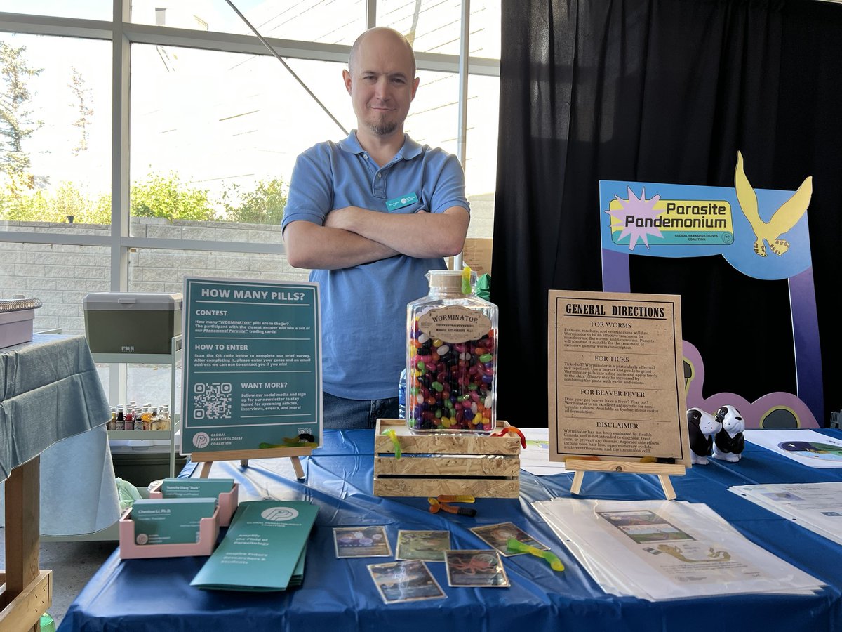 Global Parasitologist Coalition (@globalparasito1) on Twitter photo Thank you everyone who participated in the "How Many Pills" contest from the Parasite Pandemonium booth <a href="/Beakerhead/">Beakerhead</a>! After an official recount, the final number is 658. Congratulations Eli for winning the contest with a guess of 653!! 🎉🎉 Thank you everyone who participated in the "How Many Pills" contest from the Parasite Pandemonium booth <a href="/Beakerhead/">Beakerhead</a>! After an official recount, the final number is 658. Congratulations Eli for winning the contest with a guess of 653!! 🎉🎉