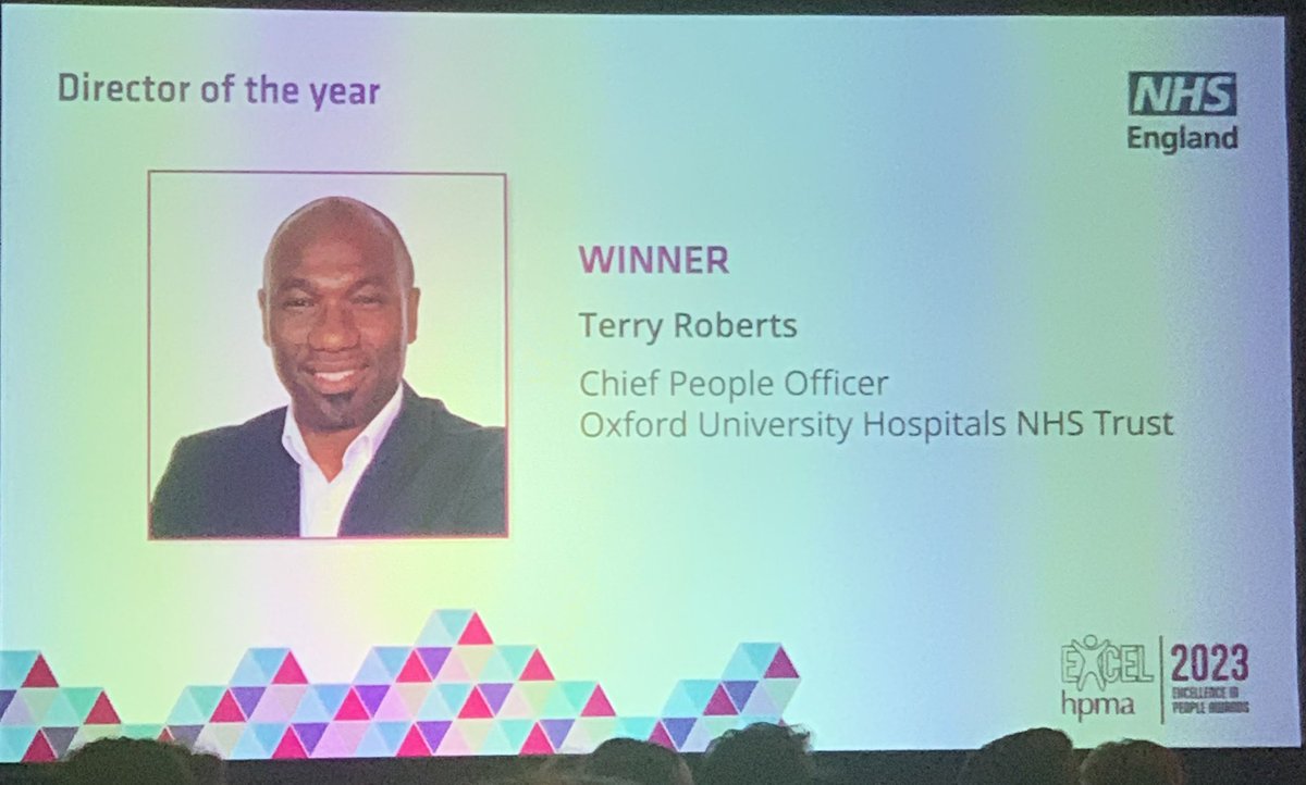 @TerryRoberts61 👇🏾 Yay! Whoop Whoop! Congrats @HPMA_National @people_nhs @OUHospitals @TomSimons_NHS @JamesDevineNHS