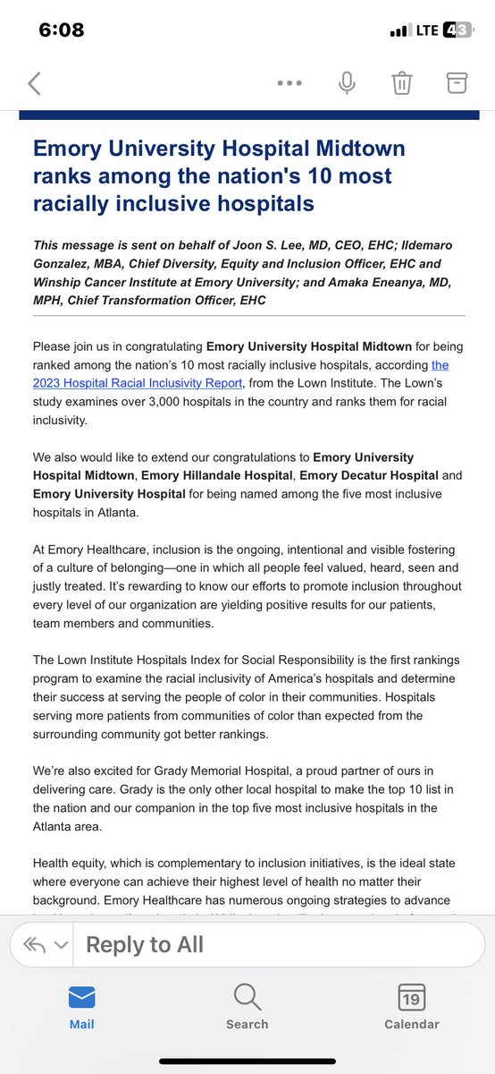 Congratulations ⁦@EmoryDeptofMed⁩ ⁦@EmoryHospMed⁩ ⁦@emoryhealthcare⁩ @Emory Midtown