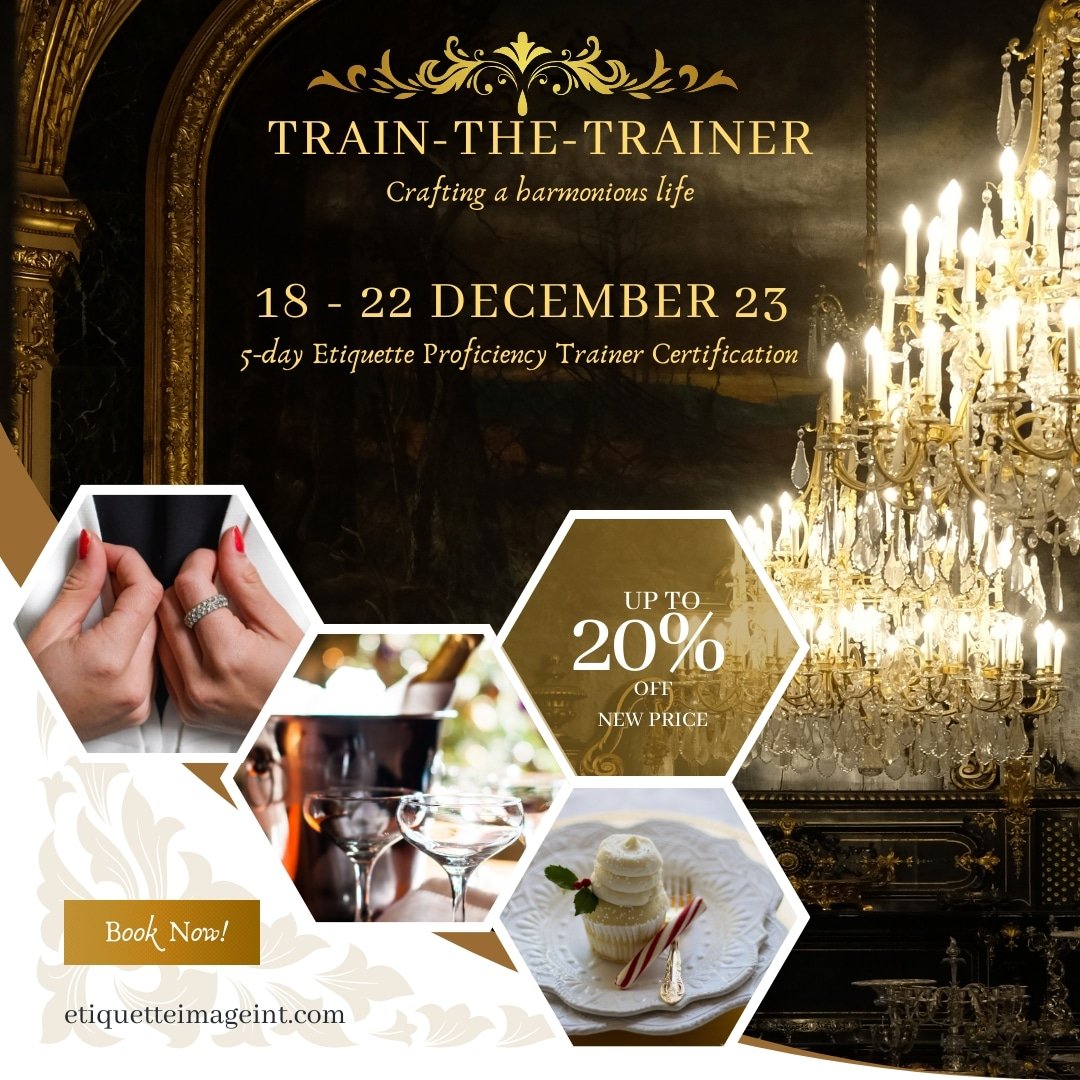 EtiqImage's tweet photo. Train-the-Trainer Etiquette Proficiency Certification is opening for registration. 
https://t.co/nZcdDiNqj1
Let's get in touch to find our more. https://t.co/74kW4YY7Da