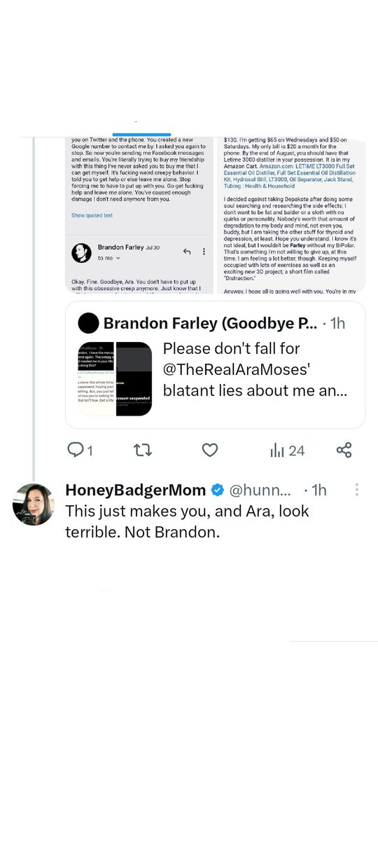 Andrewduncomb_'s tweet photo. @ExpatPortland @DonSolzhenitsyn @honeybadgermom Hunnybadgermom is helping an abuser to stalk and harass his victim by attacking the victim for releasing info to defend herself from her abusers accusations and is supportive of the abuser against his victim and defending the abuser. Chelly Bouferrache hunnybadgermom is not good. https://t.co/HAf6EQx9j3