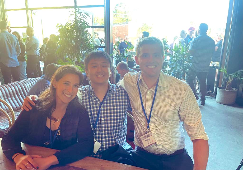 The fellows have made it to Portland #scufconference23