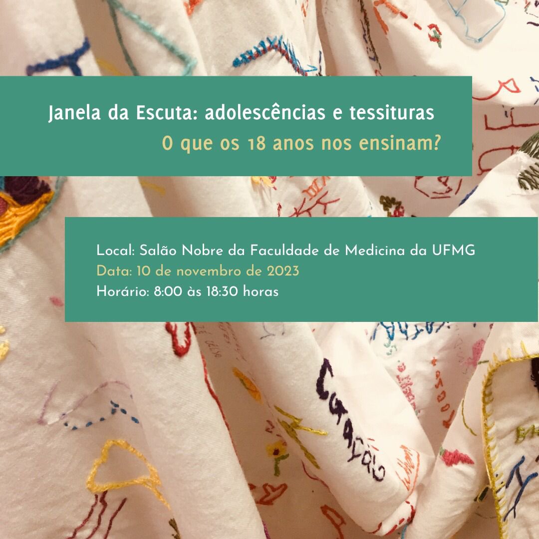Red_PsiA_Med's tweet photo. Convite para o evento que celebra os 18 anos do Janela da Escuta!

Inscrições abertas: https://t.co/4BhTPrn5gN https://t.co/jX91Nd764w