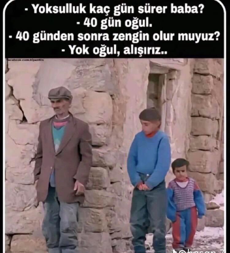İktidarı da muhalefeti de bütün siyasiler çıkarları peşinde koşturmaktan halkın çektiği ekonomik sıkıntıların farkında değiller. Yetmezmiş gibi emekli ve sabit ücretle çalışanlar yük olarak görülüyor saltanat kayığında sefa sürenler tarafından! Yük sizsiniz, düşün yakamızdan!😡