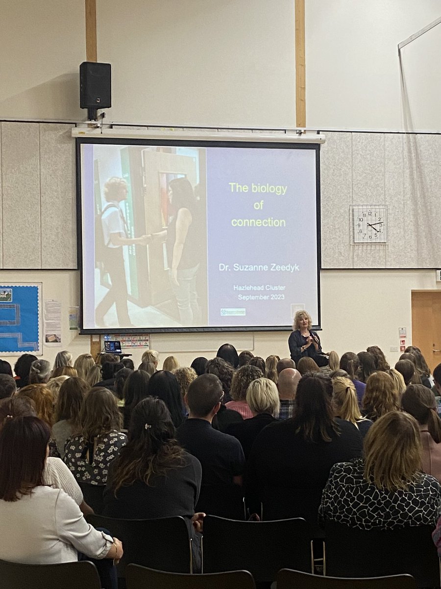 AiryhallSch's tweet photo. We were delighted to welcome @suzannezeedyk back to Hazlehead ASG to present to staff about the importance of relationships and connection. @hazleheadschool @FernieleaSchool @KingsfordSch @CountesswellsSc @hazleheadacad https://t.co/5OlyQaxlyN