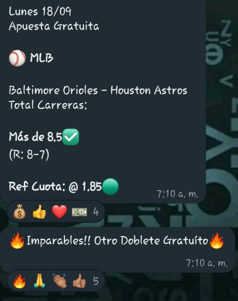 DaemLegacy's tweet photo. Ayer arrancamos la semana con un verdadero DATAZO de #futbol #LALIGAEASPORTS con la victoria del #Girona y por la noche rematamos con un acierto de #MLB 🔥😎💰 Definitivamente la mejor información para tus apuestas la encontrarás aquí 👇🏽👇🏽👇🏽

https://t.co/IzydS2GWEP https://t.co/5JJ43EyvGe