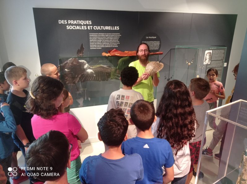 CollegeAspet's tweet photo. Journée de découverte pour nos 6e de l’Aurignacien, avec la visite de son musée, de son abri et de son atelier tir. 
Un moment de partage et d’échange pour bien commencer cette nouvelle année scolaire.
#museedelaurignacien #aurignac https://t.co/3sk7ES5dB6
