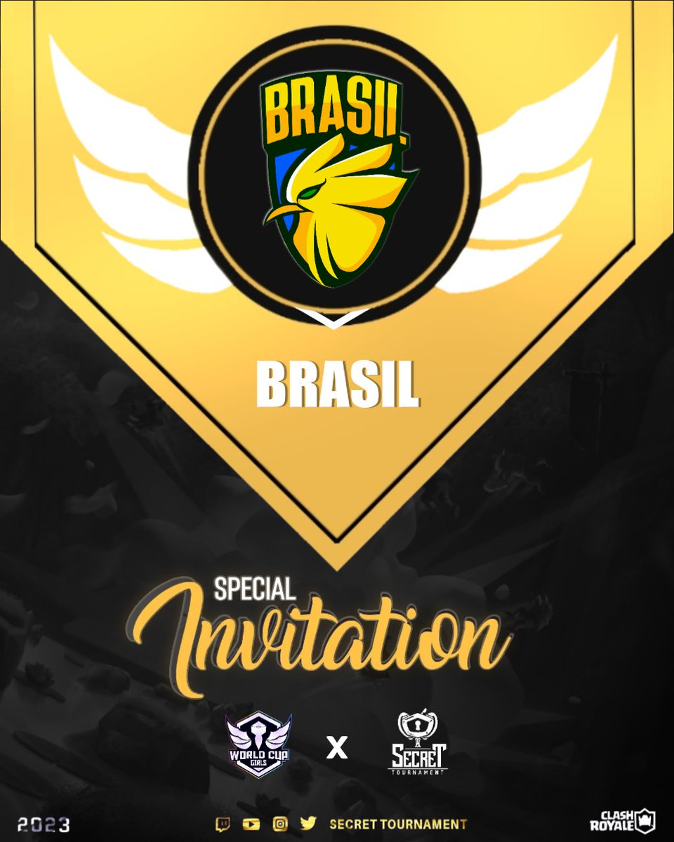 SelFBrasilCR's tweet photo. 🇧🇷 | Fomos convidadas pela @Secret_WCG para participar da 3a. ed do Mundial Feminino que irá ocorrer entre os meses de set à nov nos canais dos nossos casters que em breve iremos divulgar.
Quem nós vemos por lá? Já estamos ansiosas pra defender nosso Título de Campeãs Mundiais💖 https://t.co/jAZAtHtsYQ