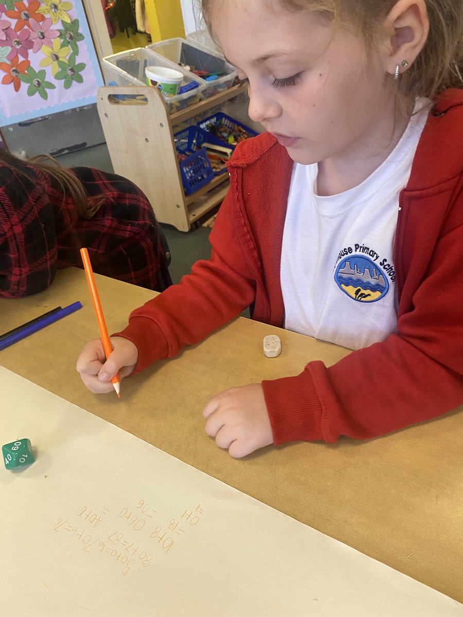 BowhouseP3's tweet photo. We used our knowledge of hundreds, tens & ones to find the total number. #bowmaths https://t.co/JZRhDUeAwx