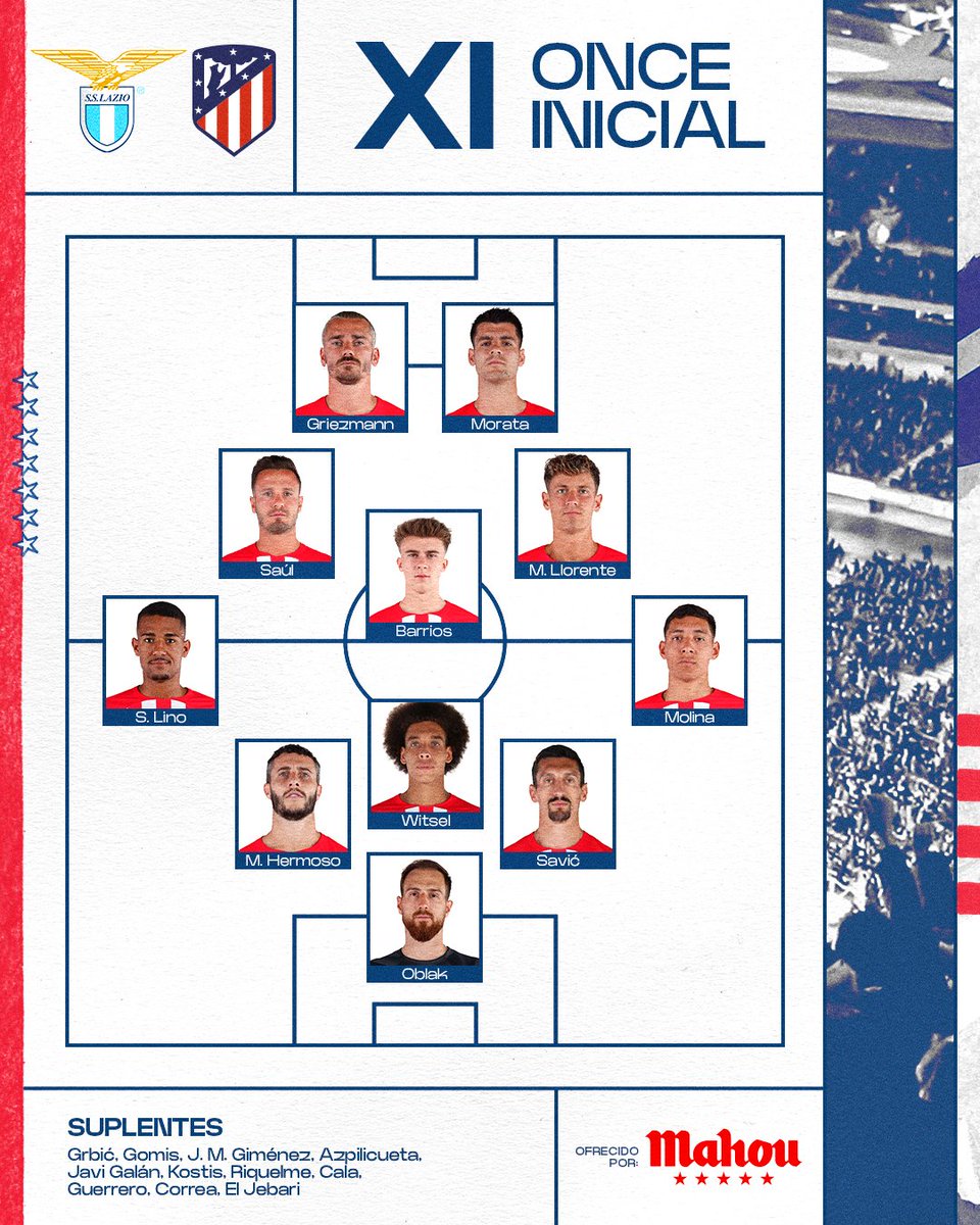 🔴 | Ecco l'Atleti! #Lazio