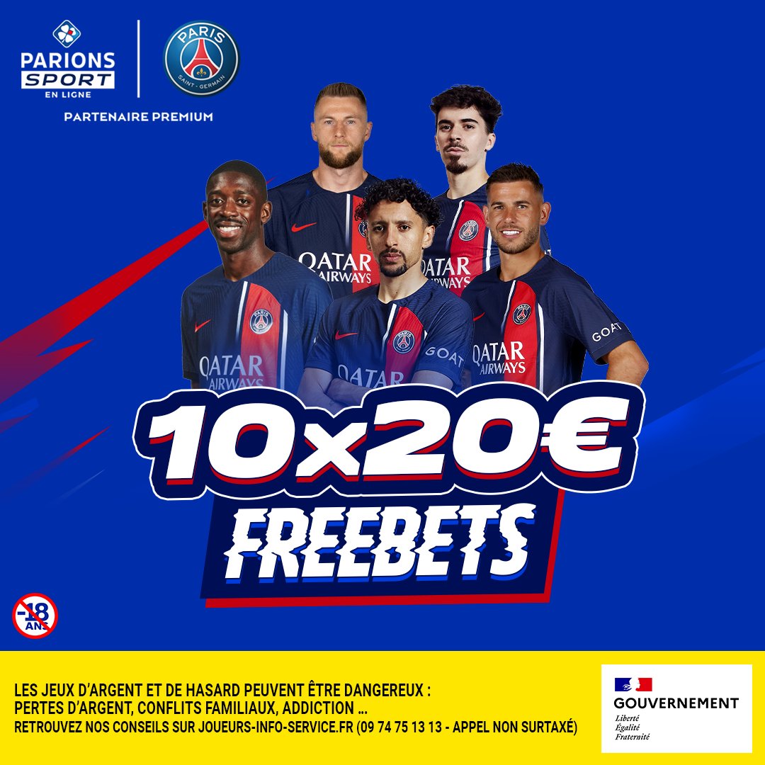 ParionsSport's tweet photo. 🔵🔴 Le PSG entame ce mardi soir sa campagne de LDC face à Dortmund. Mais quel sera le score du match ? 

Pour jouer :
1️⃣ RT+Follow
2️⃣ Donne le score du match + #PSGxParionsSport

⏰ TAS demain https://t.co/YNuZ2AFEzF