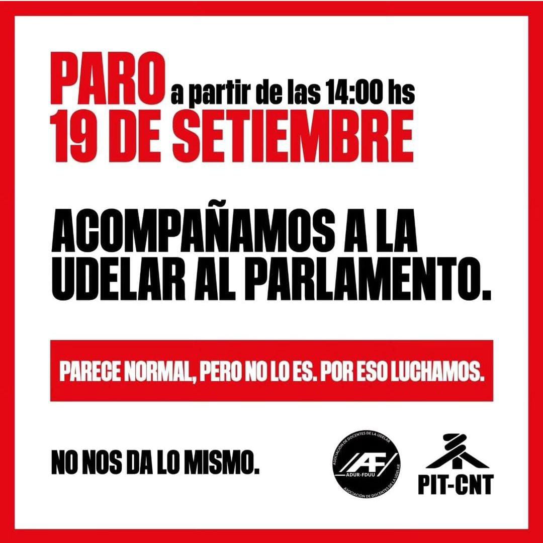 CEHCE_FEUU's tweet photo. Desde el CEHCE te invitamos a acompañar a la UDELAR al parlamento @FHCE_Udelar @asceepfeuu https://t.co/tV2jrTeXr1